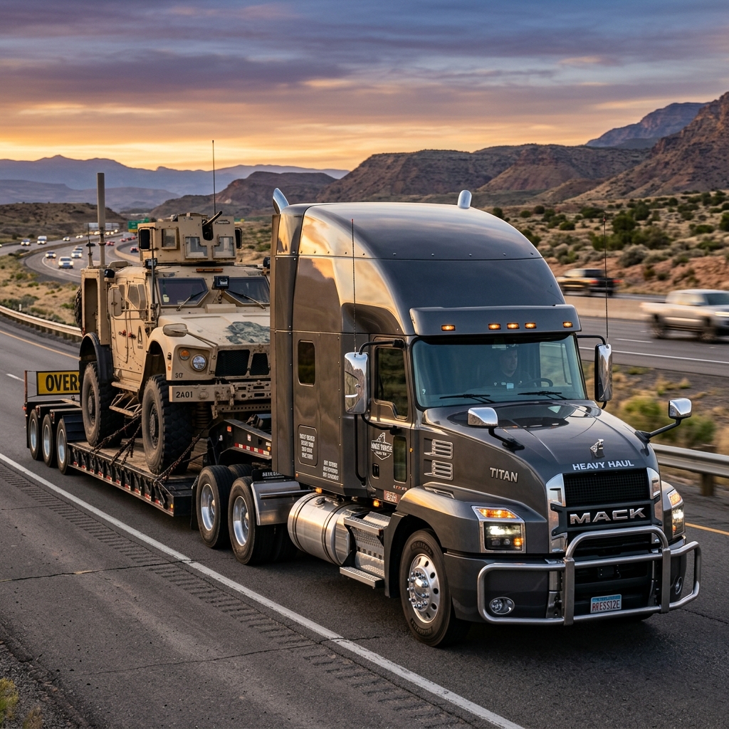 Flatbed 53ft Open-Deck Carrier